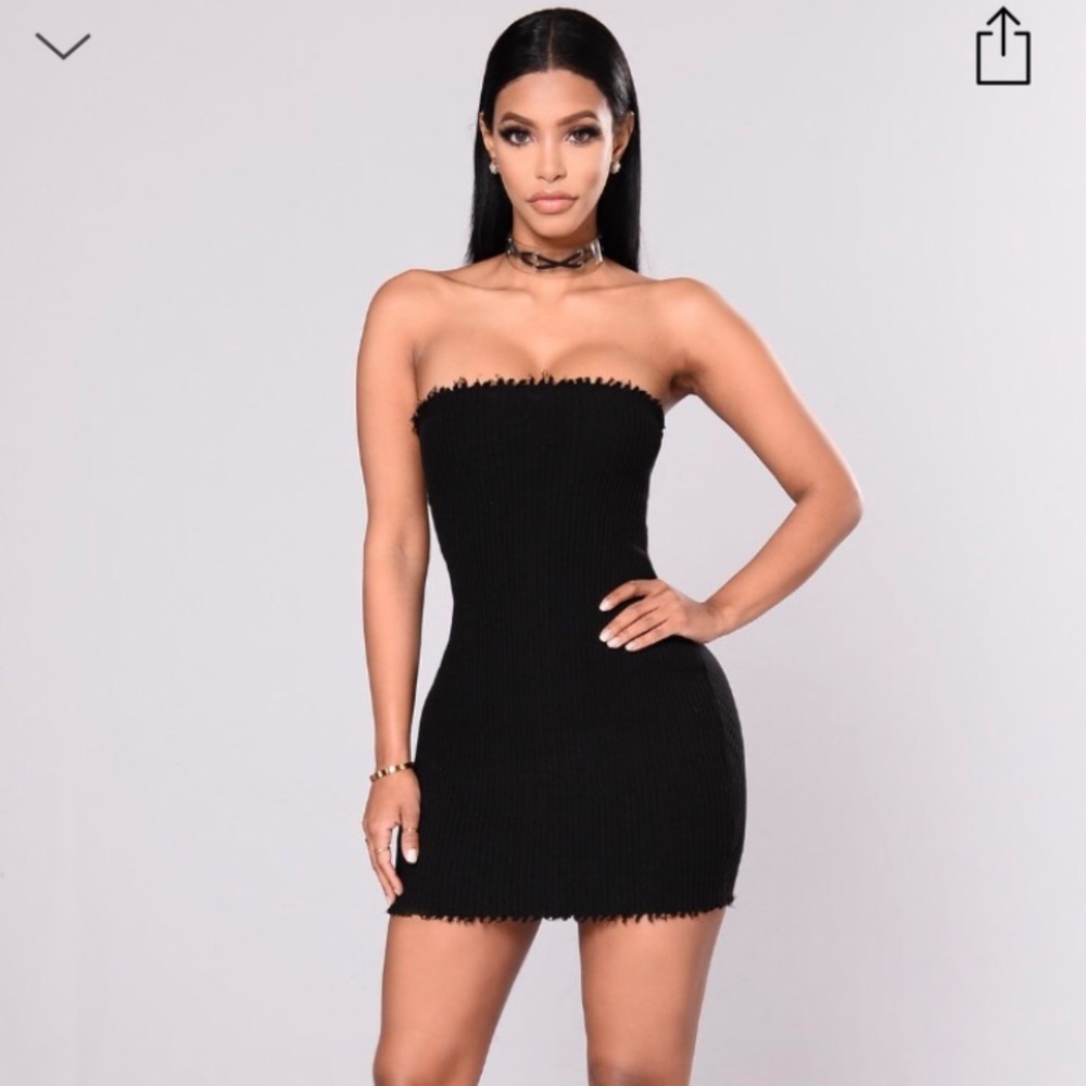 Black dress sold